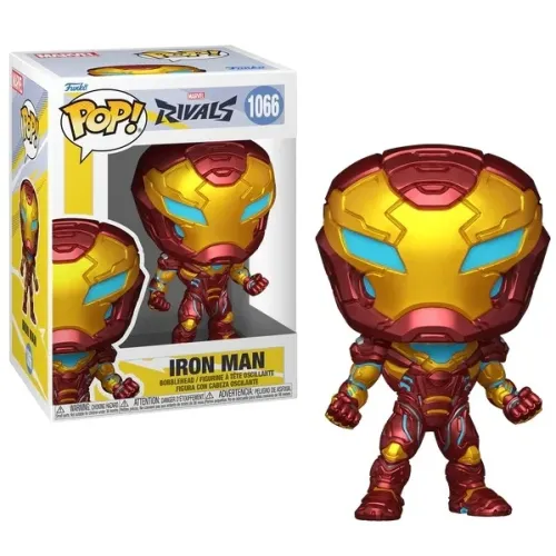 Funko Pop! Marvel: Rivals - Iron Man #1066 Bobble-Head Vinyl Figure
