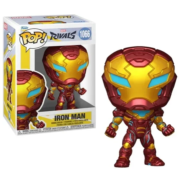 Funko Pop! Marvel: Rivals - Iron Man #1066 Bobble-Head Vinyl Figure Funko Pop! Marvel: Rivals - Iron Man #1066 Bobble-Head Vinyl Figure