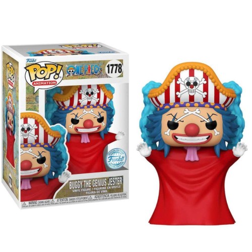 Funko Pop! Animation: One Piece - Buggy The Genius Jester (Special Edition) #1778 Vinyl Figure