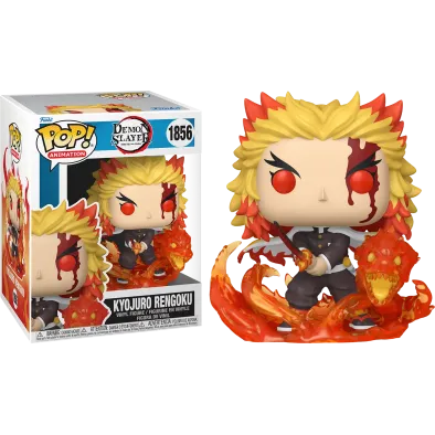 Funko Pop! Premium: Demon Slayer- Kyojuro Rengoku (9th Form) #1856 Vinyl Figure