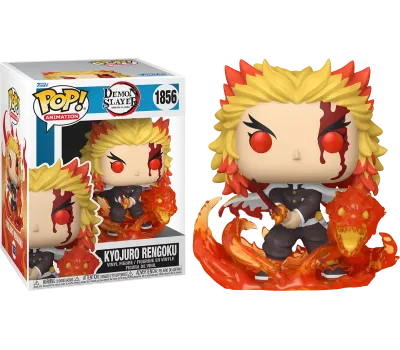Funko Pop! Premium: Demon Slayer- Kyojuro Rengoku (9th Form) #1856 Vinyl Figure