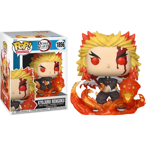 Funko Pop! Premium: Demon Slayer- Kyojuro Rengoku (9th Form) #1856 Vinyl Figure