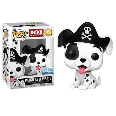 Funko Pop! Disney: 101 Dalmatians - Patch as A Pirate (Special Edition) #1745 Vinyl Figure