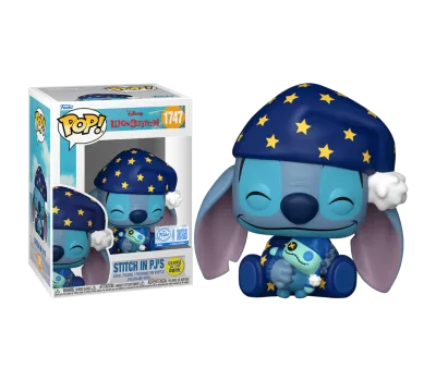 Funko Pop! Disney: Lilo & Stitch - Stitch in PJ's (Glows in The Dark) (Special Edition) #1747 Vinyl Figure