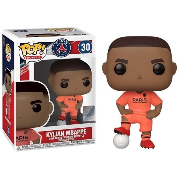 Funko Pop! Football: PSG - Kylian Mbappe (Away Kit) #30 Vinyl Figure