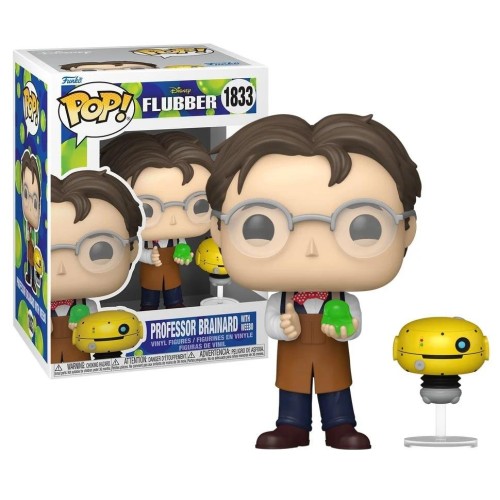 Funko Pop! Disney: Flubber - Professor Brainard with Weebo* #1833 Vinyl Figure
