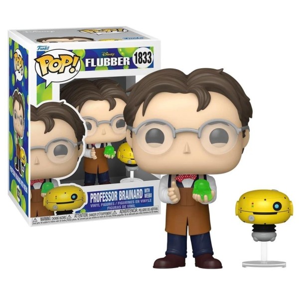 Funko Pop! Disney: Flubber - Professor Brainard with Weebo* #1833 Vinyl Figure