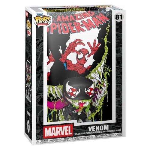 Funko Pop! Comic Covers: Marvel The Amazing Spider-Man - Venom #81 Vinyl Figure