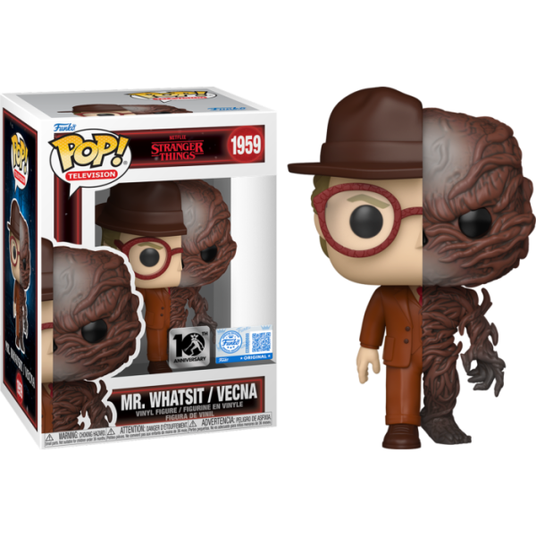 Funko Pop! Television: Stranger Things - Mr. Whatsit / Vecna (Split) (10th Ann.) (Special Edition) #1959 Vinyl Figure