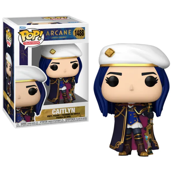 Funko Pop! Animation: Arcane League of Legends - Caitlyn #1488 Vinyl Figure