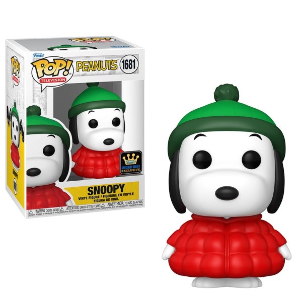 Funko Pop! Television: Peanuts - Snoopy (in Coat) (Exclusive Specialty Series)* #1681 Vinyl Figure