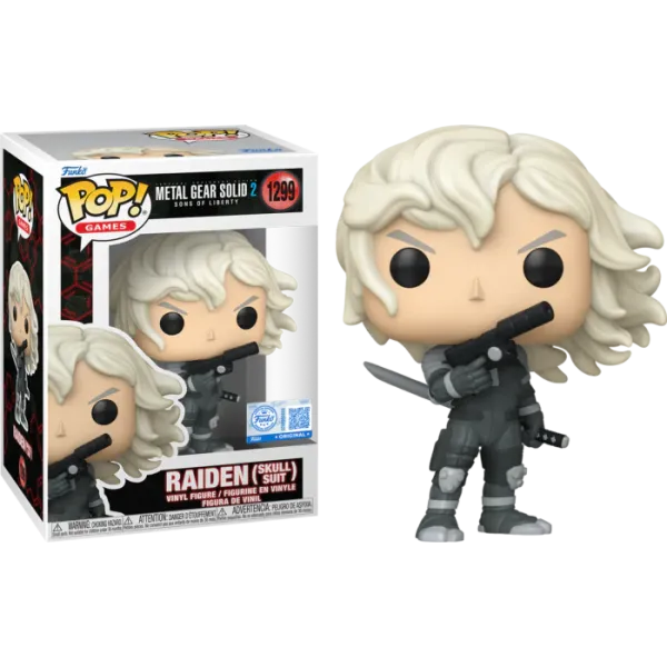 Funko Pop! Games: Metal Gear Solid - Raiden (Special Forces) (Special Edition) #Vinyl Figure