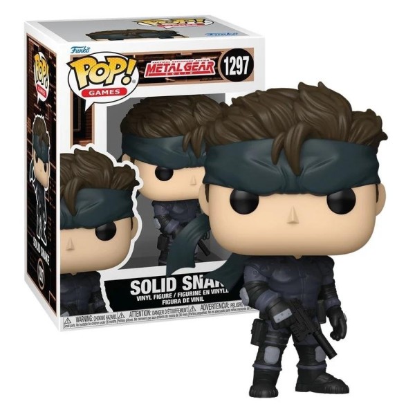 Funko Pop! Games: Metal Gear - Solid Snake #1297 Vinyl Figure