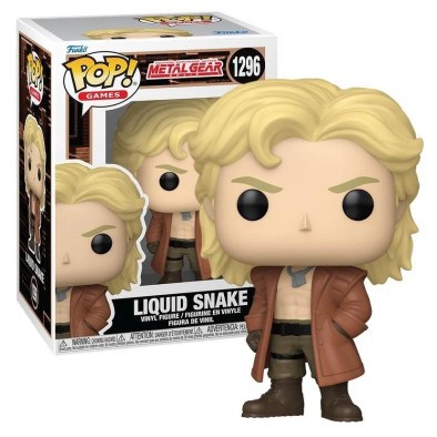 Funko Pop! Games: Metal Gear - Liquid Snake #1296 Vinyl Figure