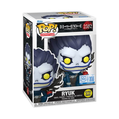 Funko Pop! Animation: Death Note Refresh - Ryuk (Glows in The Dark) (Special Edition) #Vinyl Figure