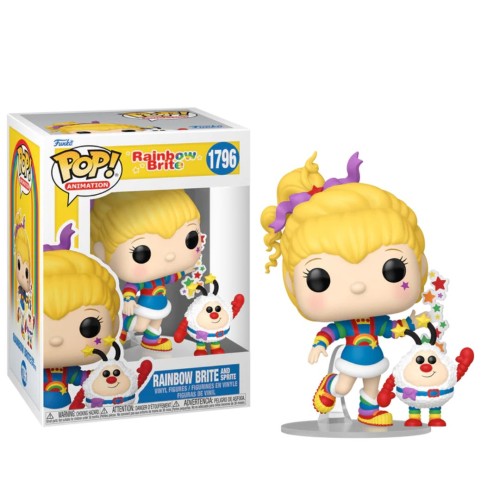 Funko Pop! Animation: Rainbow Brite - Rainbow Brite and Sprite #1796 Vinyl Figures