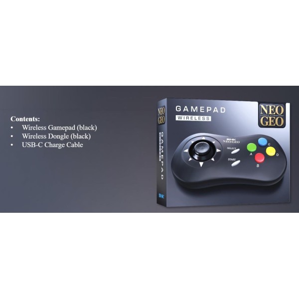 NEOGEO AES+ Gamepad (Black)