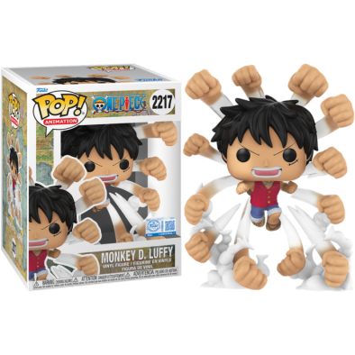 Funko Pop! Premium Animation: One Piece - Monkey D.Luffy (Gum Gum Gatling) (Special Edition) #2217 Vinyl Figure