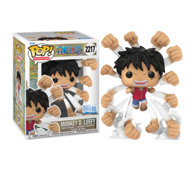 Funko Pop! Premium Animation: One Piece - Monkey D.Luffy (Gum Gum Gatling) (Special Edition) #2217 Vinyl Figure