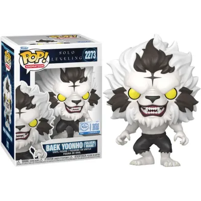 Funko Pop! Animation: Solo Leveling - Baek Yoonho (Silver Mane) (Special Edition) #2273 Vinyl Figure