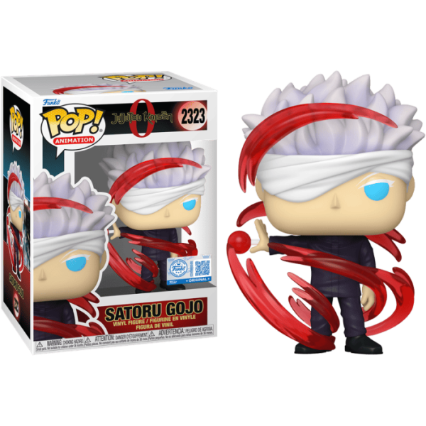 Funko Pop! Animation: Jujutsu Kaisen 0 - Satoru Gojo (Red Energy) (Special Edition) #2323 Vinyl Figure