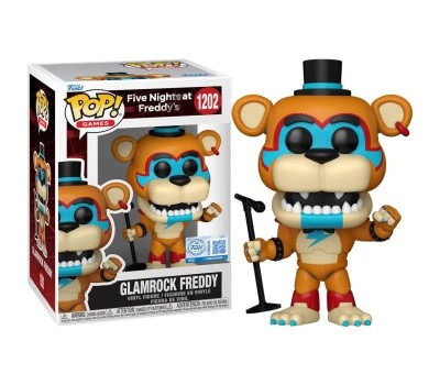 Funko Pop! Games: Five Nights at Freddy's - Glamrock Freddy (Special Edition) #1202 Vinyl Figure
