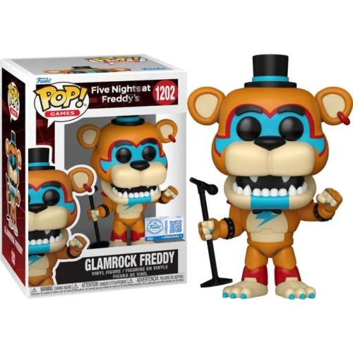 Funko Pop! Games: Five Nights at Freddy's - Glamrock Freddy (Special Edition) #1202 Vinyl Figure