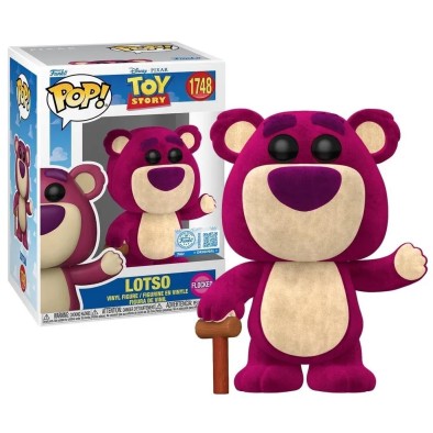 Funko Pop! Disney: Toy Story - Lotso (Flocked) (Special Edition) #1748 Vinyl Figure