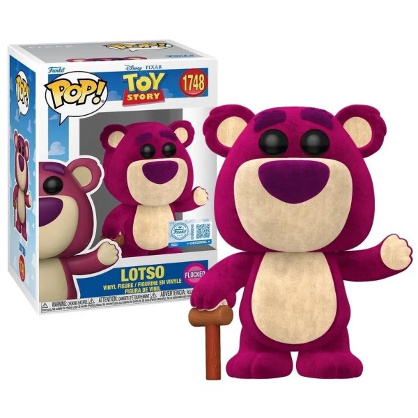 Funko Pop! Disney: Toy Story - Lotso (Flocked) (Special Edition) #1748 Vinyl Figure