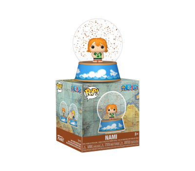 Funko Mini Snow Globes: One Piece - Nami Vinyl Figure Glitter Globes