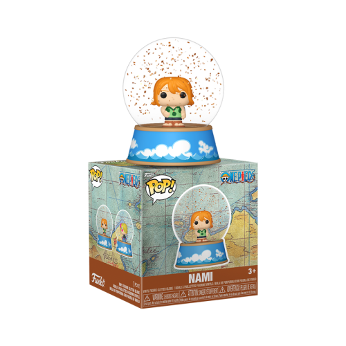 Funko Mini Snow Globes: One Piece - Nami Vinyl Figure Glitter Globes