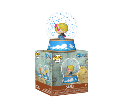 Funko Mini Snow Globes: One Piece - Sanji Vinyl Figure Glitter Globes