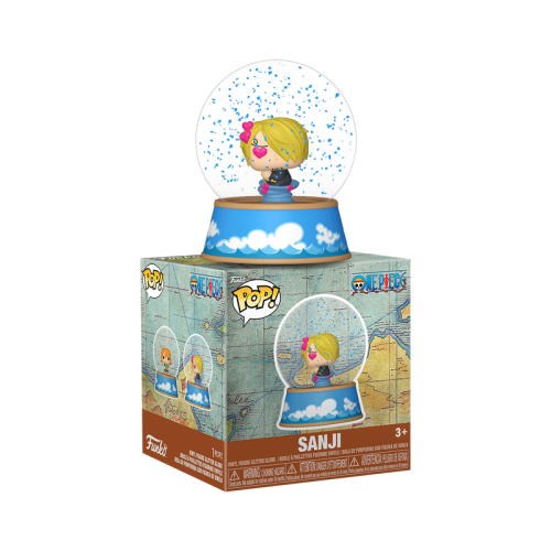Funko Mini Snow Globes: One Piece - Sanji Vinyl Figure Glitter Globes