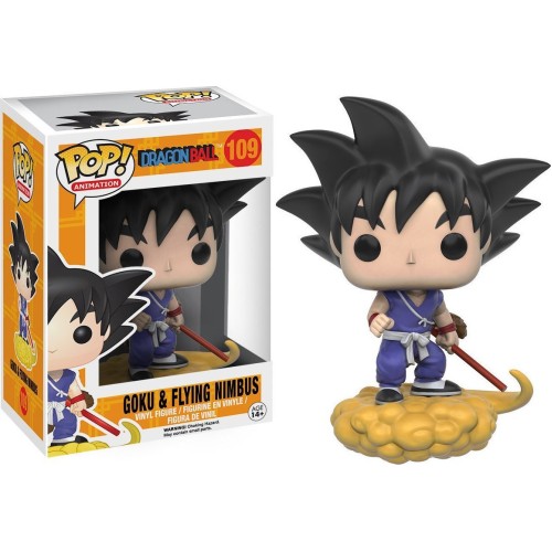 Funko Pop! Animation: Dragon Ball Z - Goku & Flying Nimbus #109 Vinyl Figure