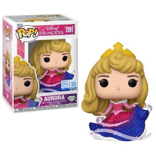 Funko Pop! Disney Princess: Sleeping Beauty - Aurora (Diamond Collection) (Special Edition) #1591 Vinyl Figure