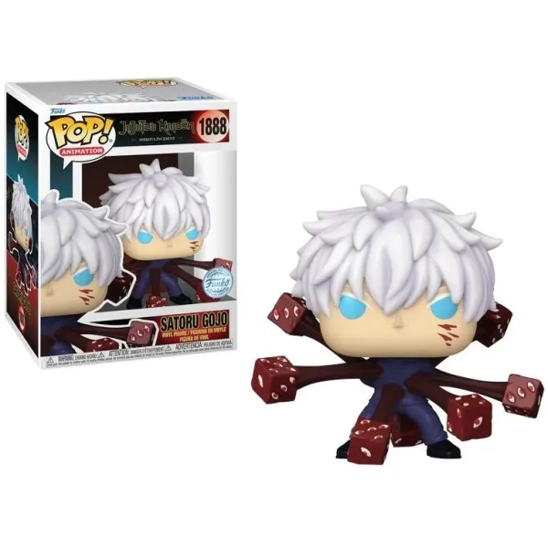 Funko Pop! Premium Animation: Jujutsu Kaisen - Gojo (trapped) (Special Edition) #1888 Vinyl Figure Funko Pop! Premium Animation: Jujutsu Kaisen - Gojo (trapped) (Special Edition) #1888 Vinyl Figure