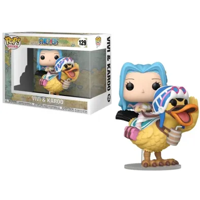 Funko Pop! Rides: One Piece - Vivi & Karoo #129 Vinyl Figure