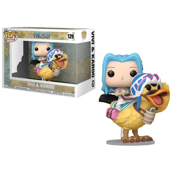 Funko Pop! Rides: One Piece - Vivi & Karoo #129 Vinyl Figure Funko Pop! Rides: One Piece - Vivi & Karoo #129 Vinyl Figure