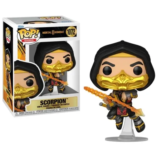 Funko Pop! Games: Mortal Kombat 11 (Fatality) - Scorpion #1072 Vinyl Figure