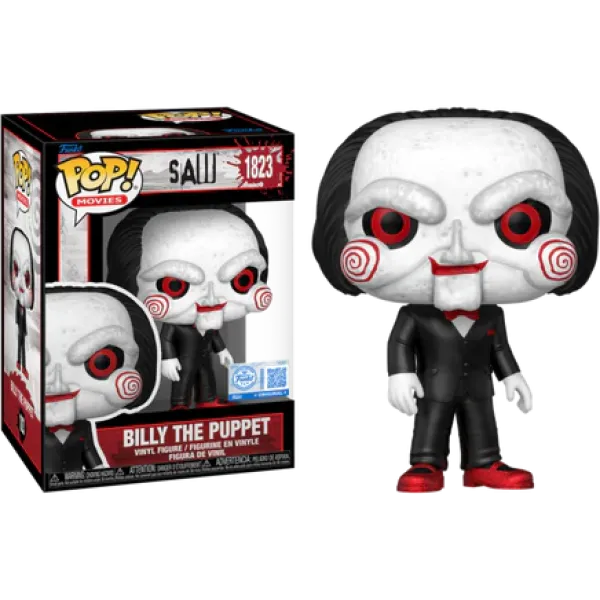 Funko Pop! Movies: Saw - Billy the Puppet (Special Edition) #1823 Vinyl Figure