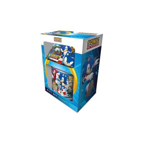 Pyramid SEGA: Sonic The Hedgehog - Mug, Coaster & Keychain Gift Set (GP86530)