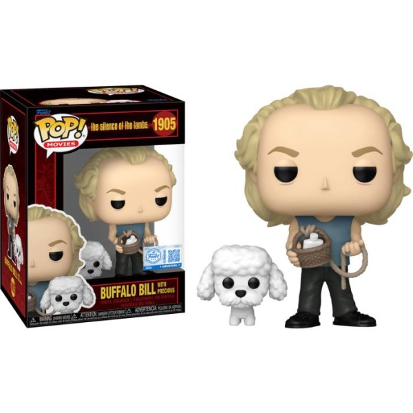 Funko Pop! Movies: Silence of the Lambs - Buffalo Bill with Precious (Special Edition) #1905 Vinyl Figure