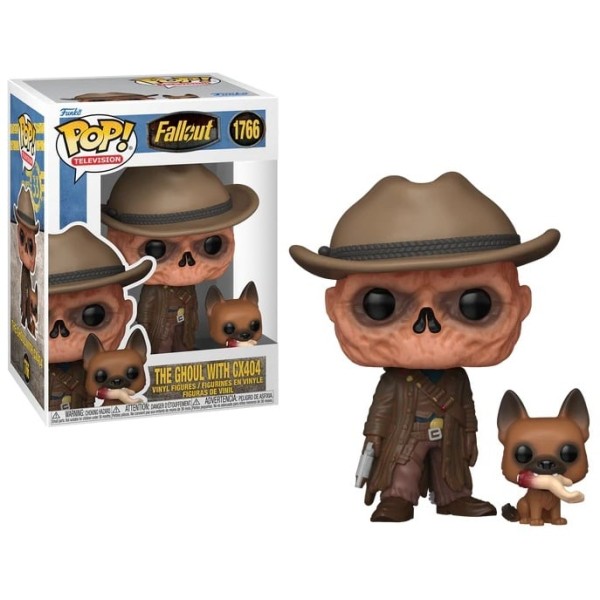 Funko Pop! Television: Fallout - The Ghoul with CX404 #1766 Vinyl Figures