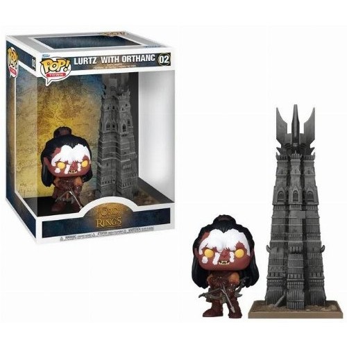Funko Pop! Town: The Lord of the Rings - Lurtz (with Tower) #02 Vinyl Figure