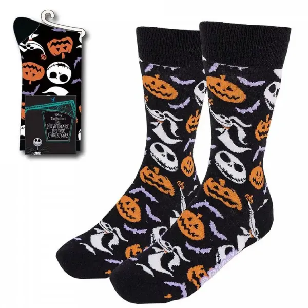 Disney: Nightmare Before Christmas - Jack & Pumpkin Κάλτσες  (Μέγεθος 38-45)