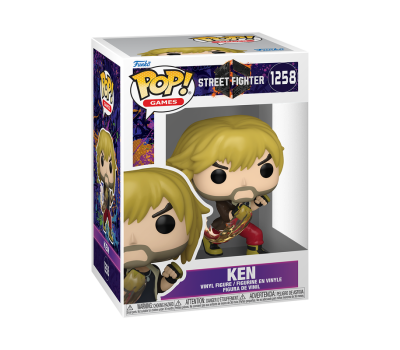 Funko Pop! Games: Street Fighter - Ken #1258 Vinyl Figure