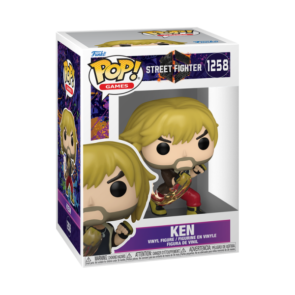 Funko Pop! Games: Street Fighter - Ken #1258 Vinyl Figure