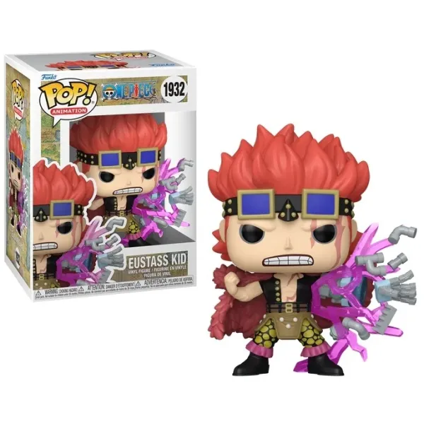 Funko Pop! Animation: One Piece - Eustass Kid #1932 Vinyl Figure Funko Pop! Animation: One Piece - Eustass Kid #1932 Vinyl Figure