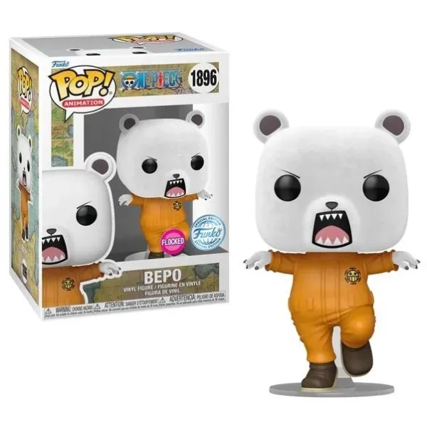 Funko Pop! Animation: One Piece - Bepo (Special Edition) #1896 Vinyl Figure (flocked) Funko Pop! Animation: One Piece - Bepo (Special Edition) #1896 Vinyl Figure (flocked)