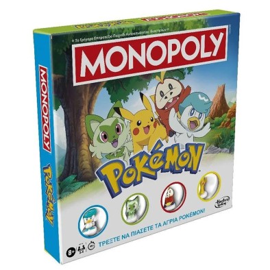 Hasbro Monopoly - Pokemon (Ελληνική γλώσσα)